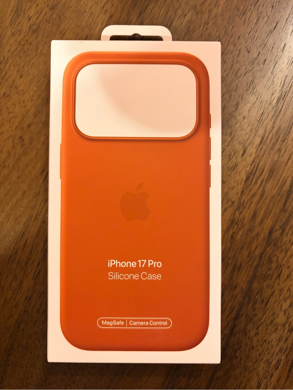 Apple iPhone 17 Pro Silicone Case - Vibrant Orange